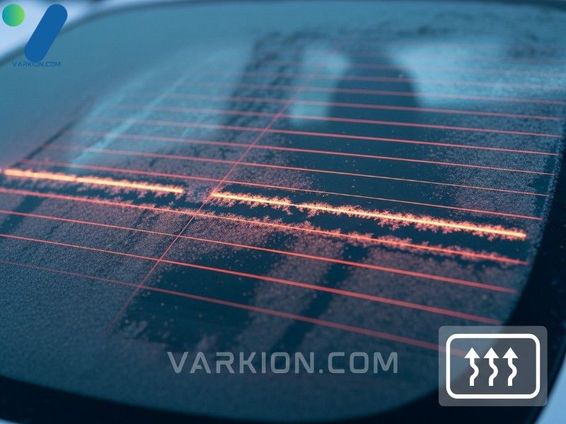 active-rear-car-defroster-lines-melting-frost-on-the-back-window-demonstrating-the-electrical-grid-system