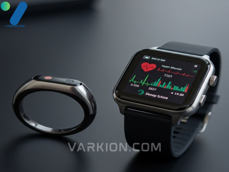 advanced-biometric-tracking-using-new-technology-gadgets-like-smart-rings-and-smartwatches-for-comprehensive-personal-health-monitoring