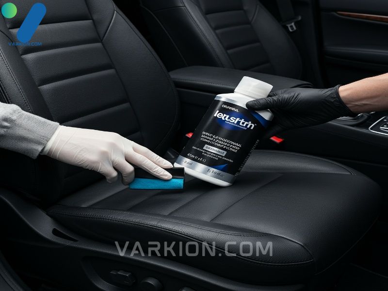 applying-leather-conditioner-with-new-car-scent-to-a-car-seat