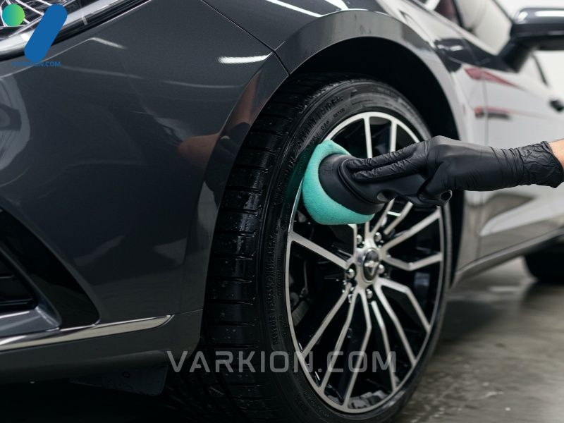 applying-premium-tire-dressing-to-a-perfectly-prepped-tire-surface-after-using-high-quality-tire-cleaners