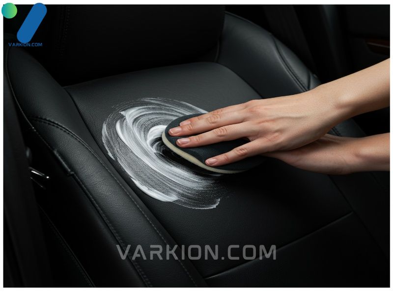 applying-top-rated-car-leather-conditioner-to-a-vehicle-seat-using-a-circular-motion-for-even-absorption