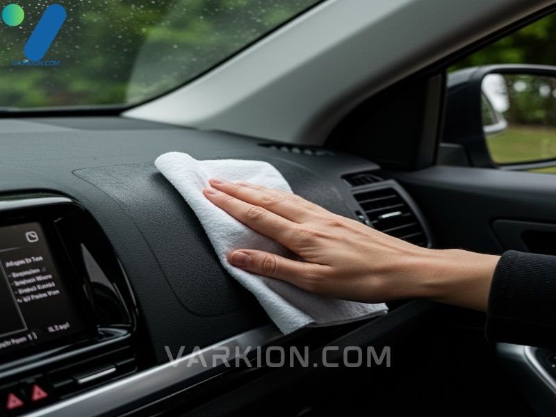 applying-uv-protectant-car-interior-cleaning-wipes-to-a-dashboard-for-long-term-protection