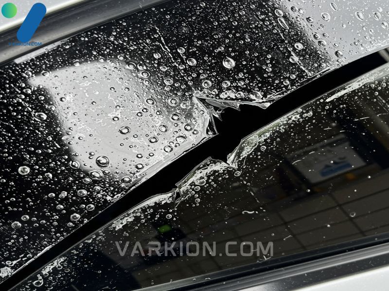 bubbling-and-peeling-automotive-window-tint-film-damaged-by-chemical-cleaner
