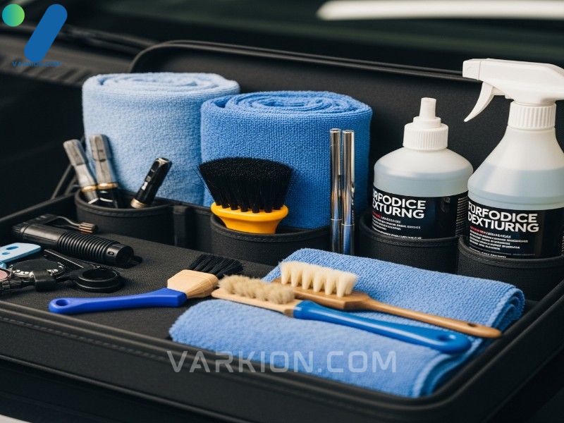 caja-de-herramientas-organizada-de-detallista-de-coches-con-toallas-de-microfibra-cepillos-y-productos-quimicos