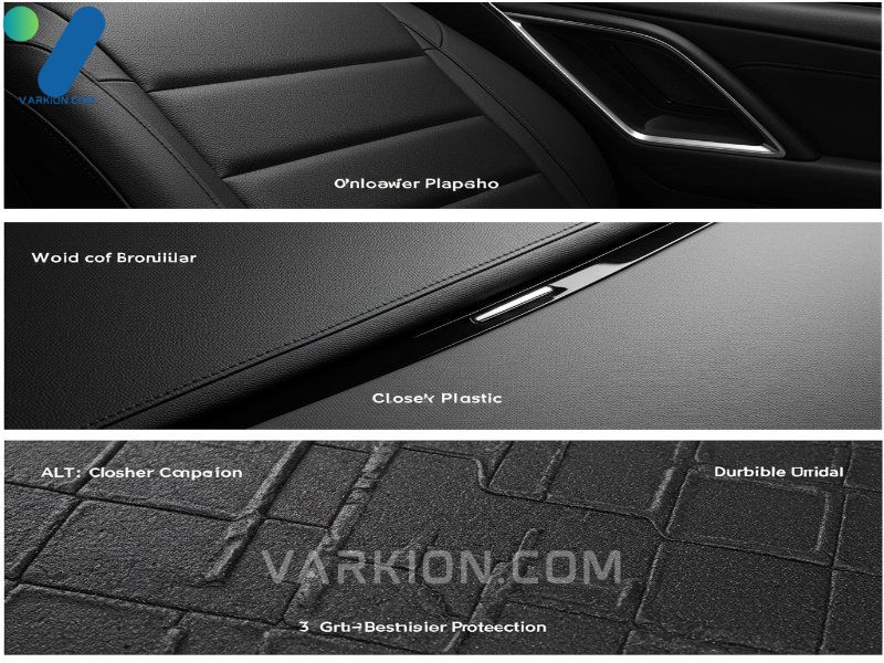 close-up-comparison-of-leather-plastic-and-fabric-surfaces-in-a-vehicles-cabin-emphasizing-the-variety-of-materials-that-require-the-best-car-interior-prot