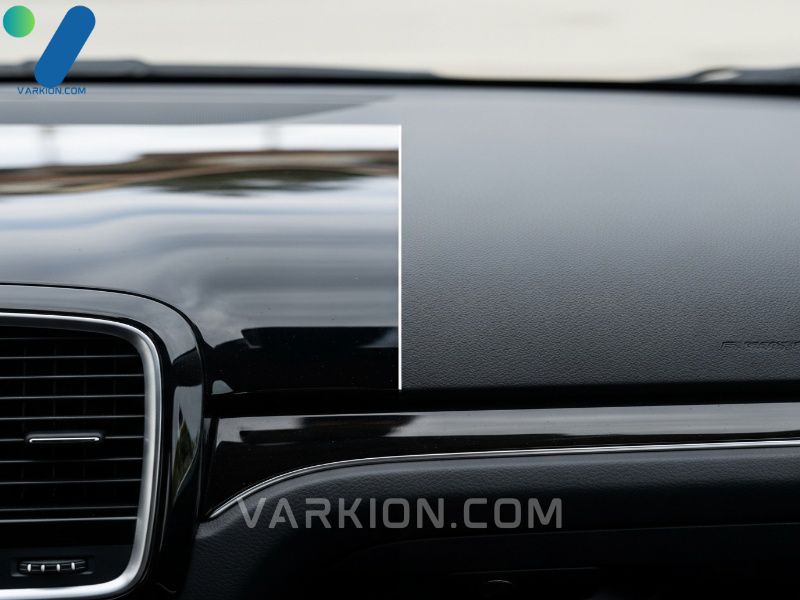 comparing-high-gloss-versus-natural-matte-finish-achieved-using-different-types-of-car-dashboard-cleaner-products