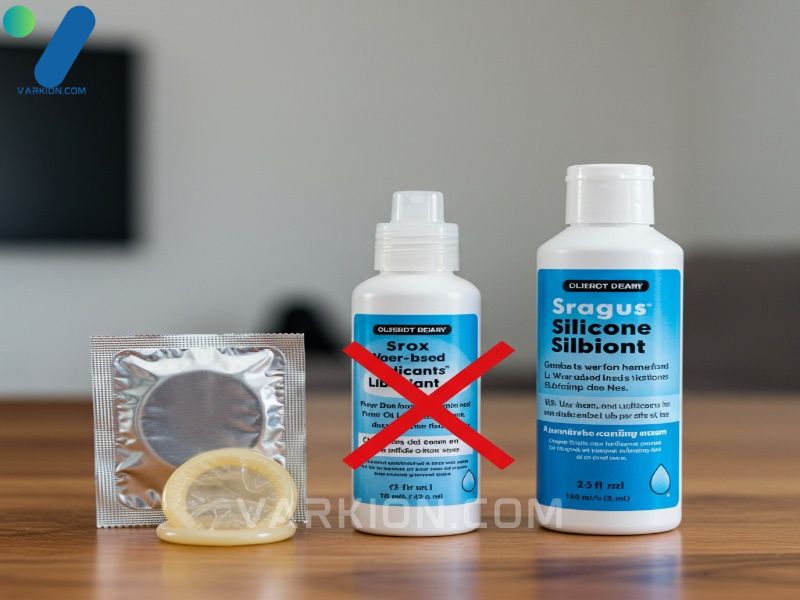 compatibility-chart-for-condoms-and-personal-lubricants-stressing-the-importance-of-using-water-based-or-silicone-lube-for-safe-sex