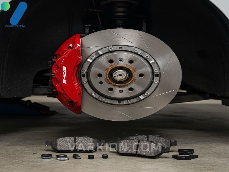 demonstration-of-best-auto-brake-padscarbon-fiber-ceramic-pads-paired-with-a-slotted-rotor-for-maximum-heat-dissipation-and-performance