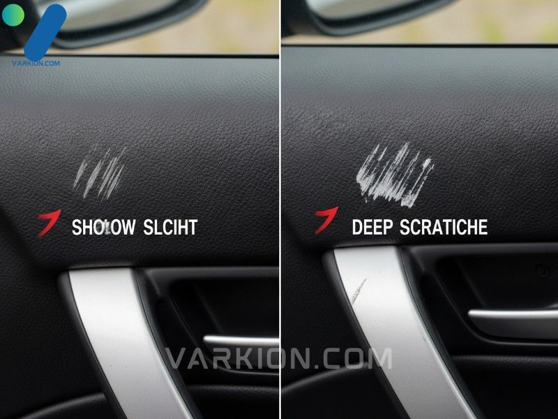diagram-showing-light-scuff-vs-deep-gouge-on-plastic-requiring-appropriate-car-interior-scratch-remover