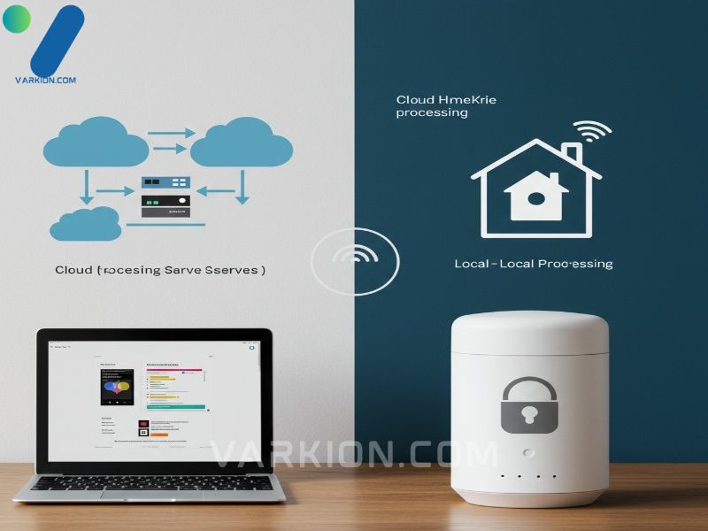 diagrama-conceptual-comparando-el-procesamiento-local-seguro-de-apple-homekit-con-el-procesamiento-en-la-nube