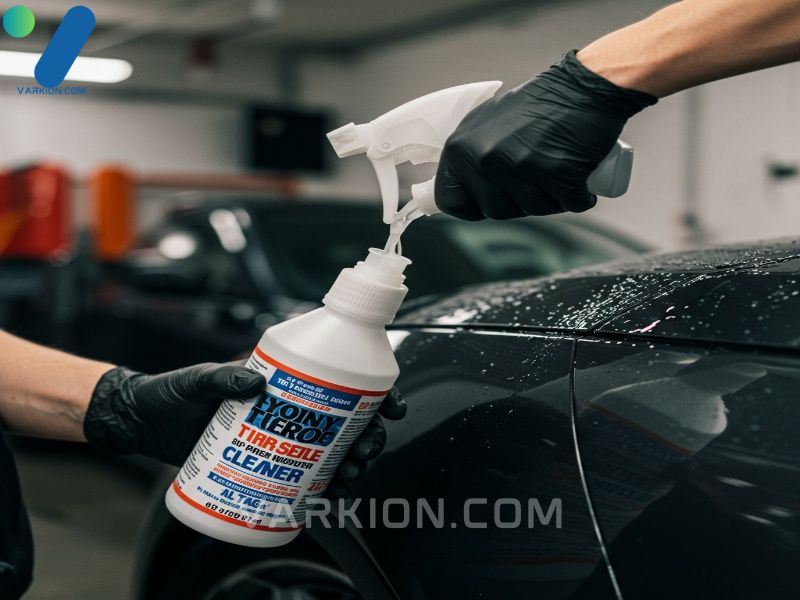 diluting-concentrated-tire-cleaner-solution-for-heavy-grime-removal-illustrating-the-cost-effectiveness-of-professional-grade-tire-cleaners