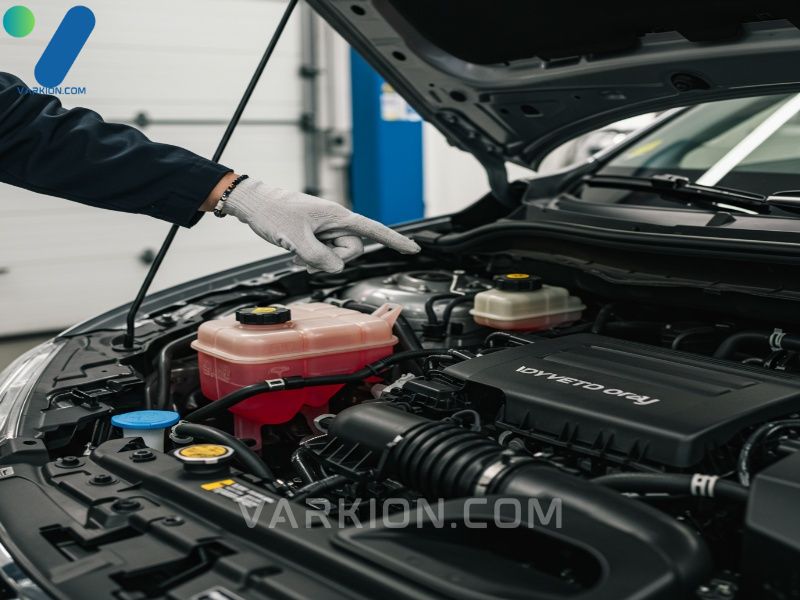 expert-mechanic-pointing-to-the-washer-fluid-reservoir