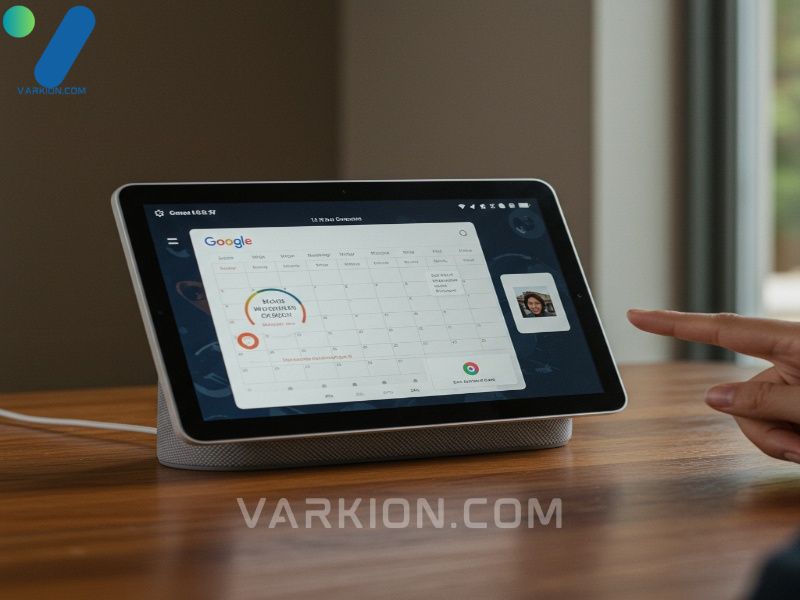 google-nest-hub-muestra-una-respuesta-contextualizada-con-calendario-y-ruta-destacando-el-pnl-avanzado