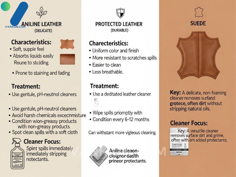 infografia-comparando-el-tratamiento-y-las-caracteristicas-de-los-cueros-aniline-protected-y-suede