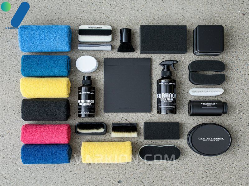 kit-de-cera-para-autos-con-toallas-de-microfibra-almohadillas-aplicadoras-y-una-botella-de-cerasellador