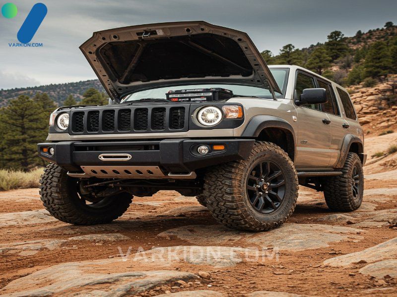 off-road-4x4-with-hood-open-revealing-a-heavy-duty-agm-automotive-battery