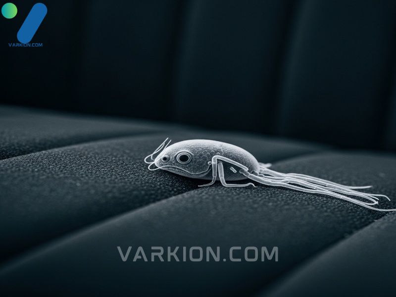 primer-plano-de-micro-bacterias-y-acaros-del-polvo-en-la-tapiceria-del-coche