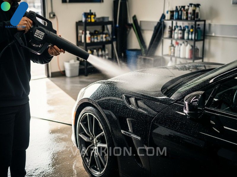 safe-drying-techniques-for-dark-paint-using-a-car-blower-minimizing-the-risk-of-towel-induced-scratches