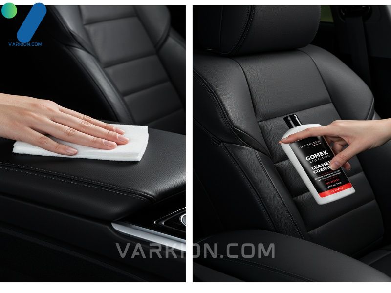 side-by-side-view-of-a-leather-car-seat-being-conditioned-for-a-rich-matte-finish