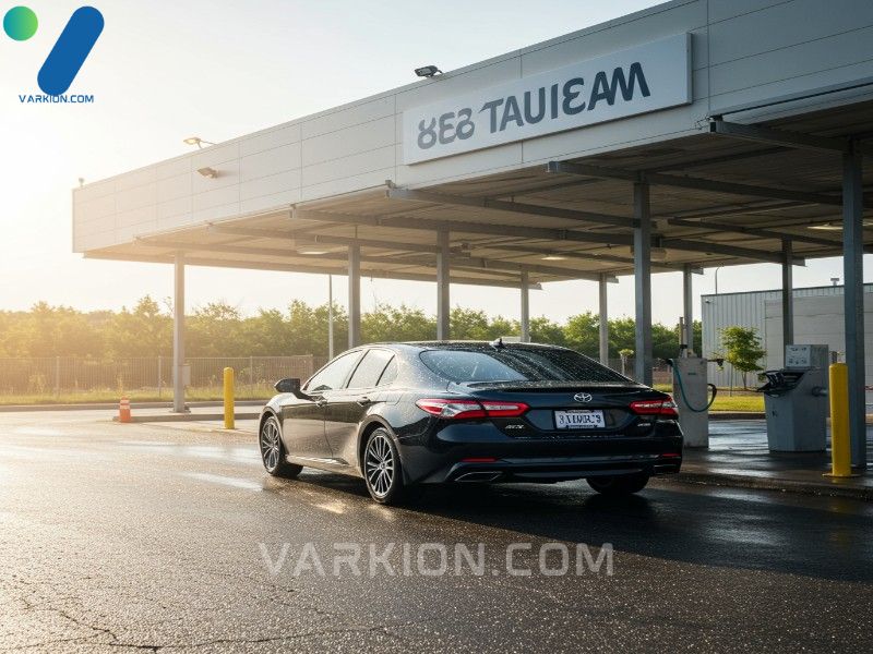 spotless-black-sedan-leaving-a-modern-car-wash-facility