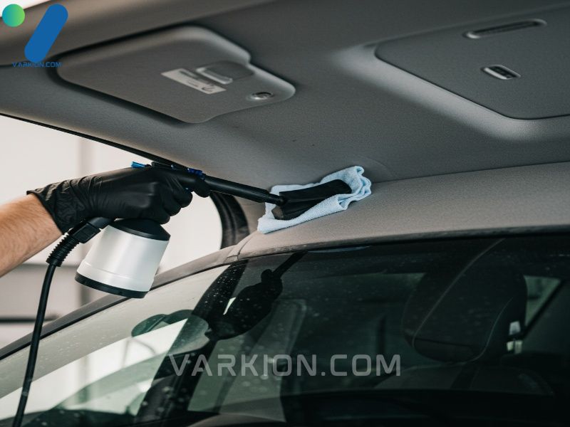 steam-cleaning-the-car-headliner-for-deep-sanitization-and-odor-removal-part-of-the-process-to-clean-inside-of-car