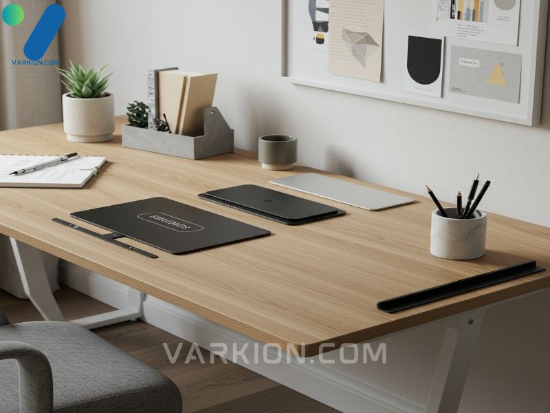 streamlined-home-office-with-cool-house-products-focused-on-hidden-cable-management-and-wireless-charging