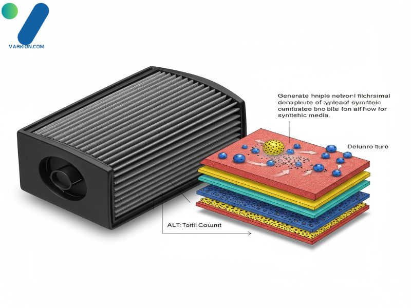 technical-diagram-of-deep-pleated-synthetic-air-filter-showing-filtration-process