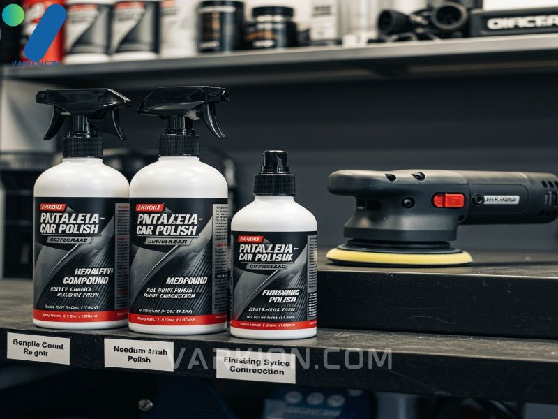 three-labeled-professional-car-polish-bottles-1-2-3-and-a-dual-action-polisher