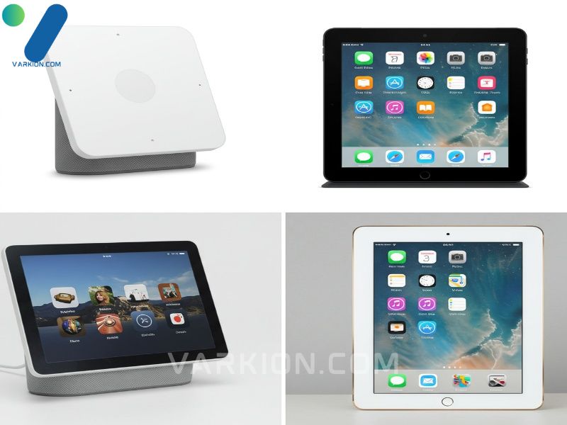 three-smart-displays-google-nest-hub-max-echo-show-10-and-ipad-apple-home-app