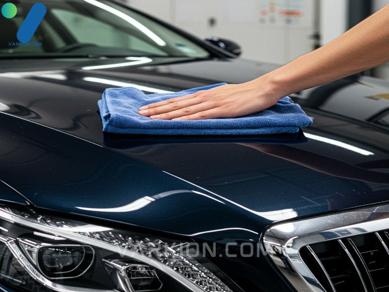 toalla-de-microfibra-gruesa-secando-suavemente-el-capo-brillante-de-un-sedan-de-lujo